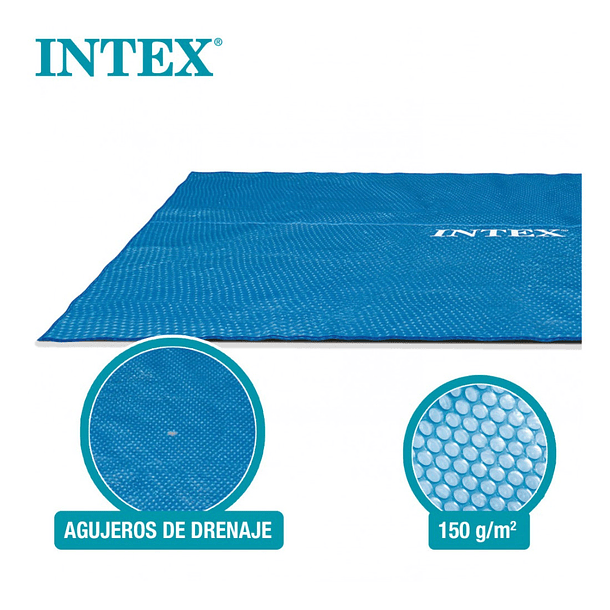 Cobertor Solar Piscina Intex Rectangular 400 x 200 Cm Pool Cover 4