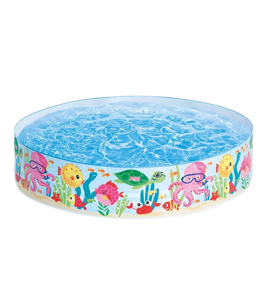 Piscina Niño Rígida Intex Ocean Play Snapset 183x38 Cm