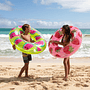 Flotador Inflable Redondo Intex con Sujetadores 107 Cm Tropical Fruit Tube Sandía 2