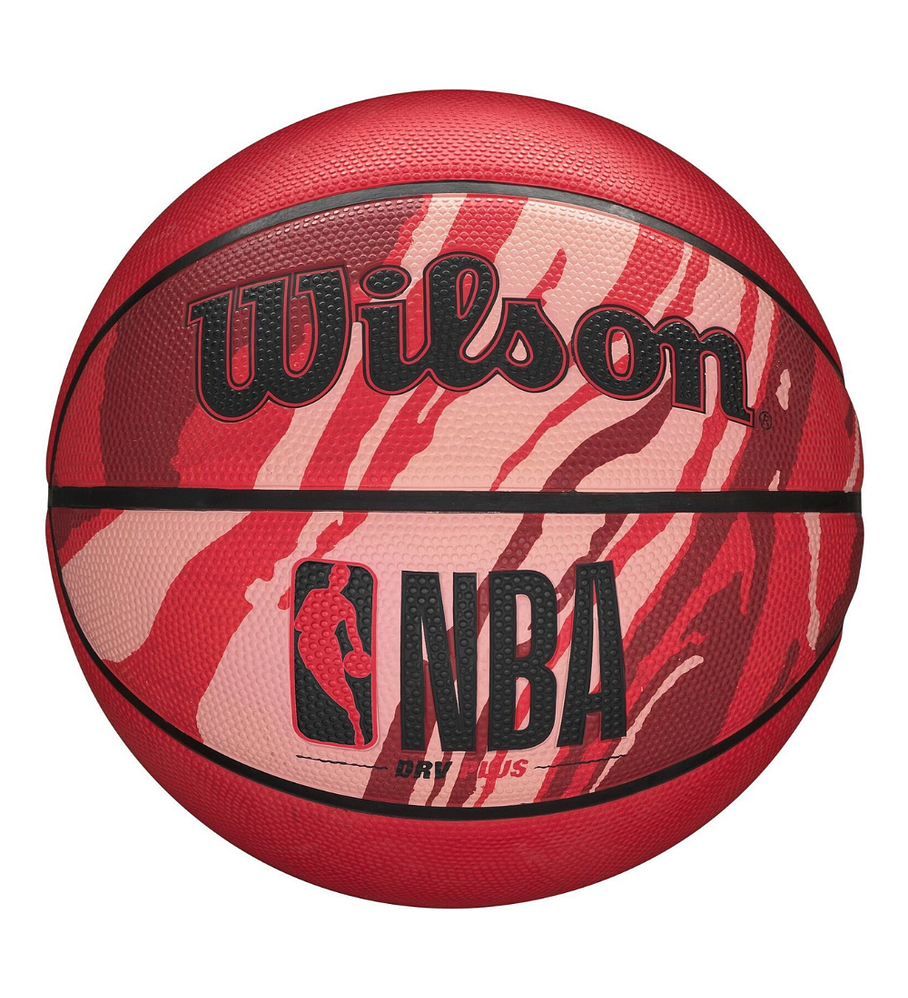 Balón Basketball Wilson NBA DRV Plus Outdoor Tamaño 6 Rojo Granito