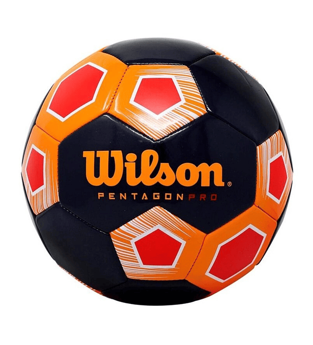 Balón Futbol Wilson Pentagon Pro Tamaño 5 Negro