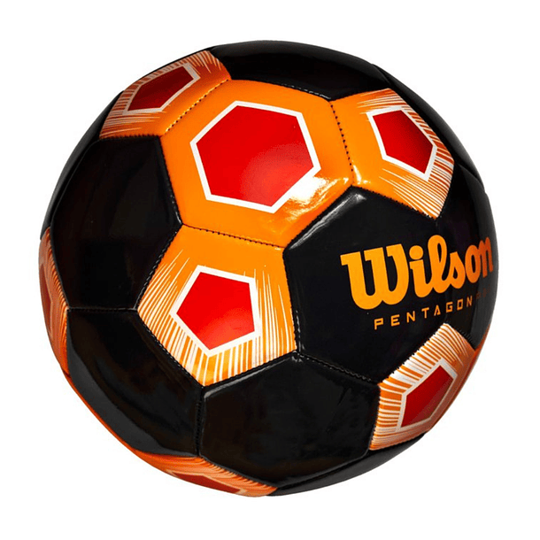 Balón Futbol Wilson Pentagon Pro Tamaño 5 Negro