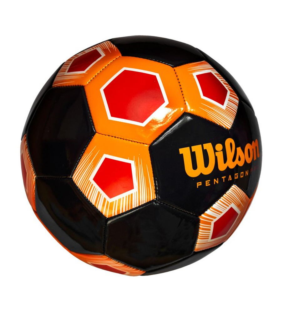 Balón Futbol Wilson Pentagon Pro Tamaño 5 Negro