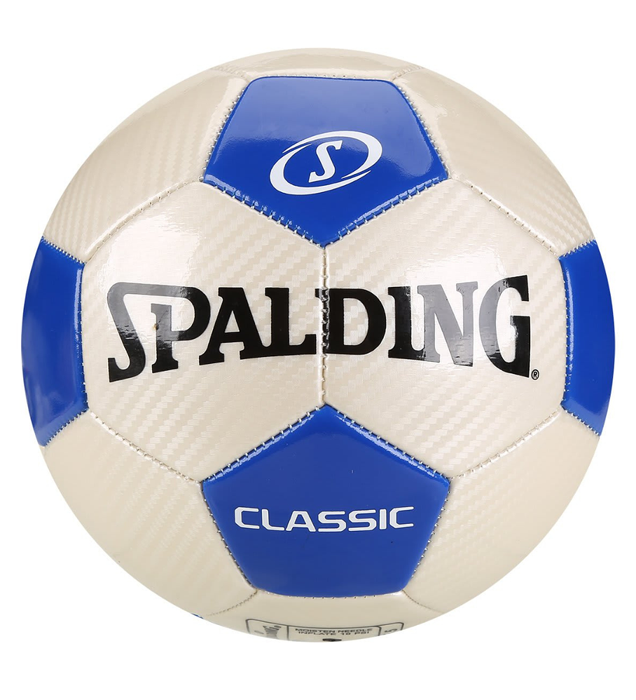 Balón Futbol Spalding Tornado Classic Tamaño 5 Azul
