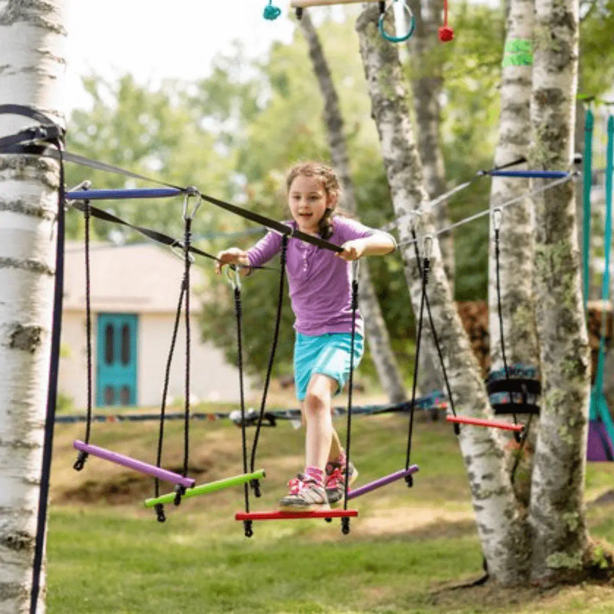 Puente Colgante Ninja 9,1 m Slackers Ninja Bridge 30 Ft