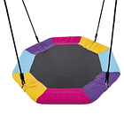 Set Columpio Nido Octogonal Intex Saucer Swing Set Gris 3