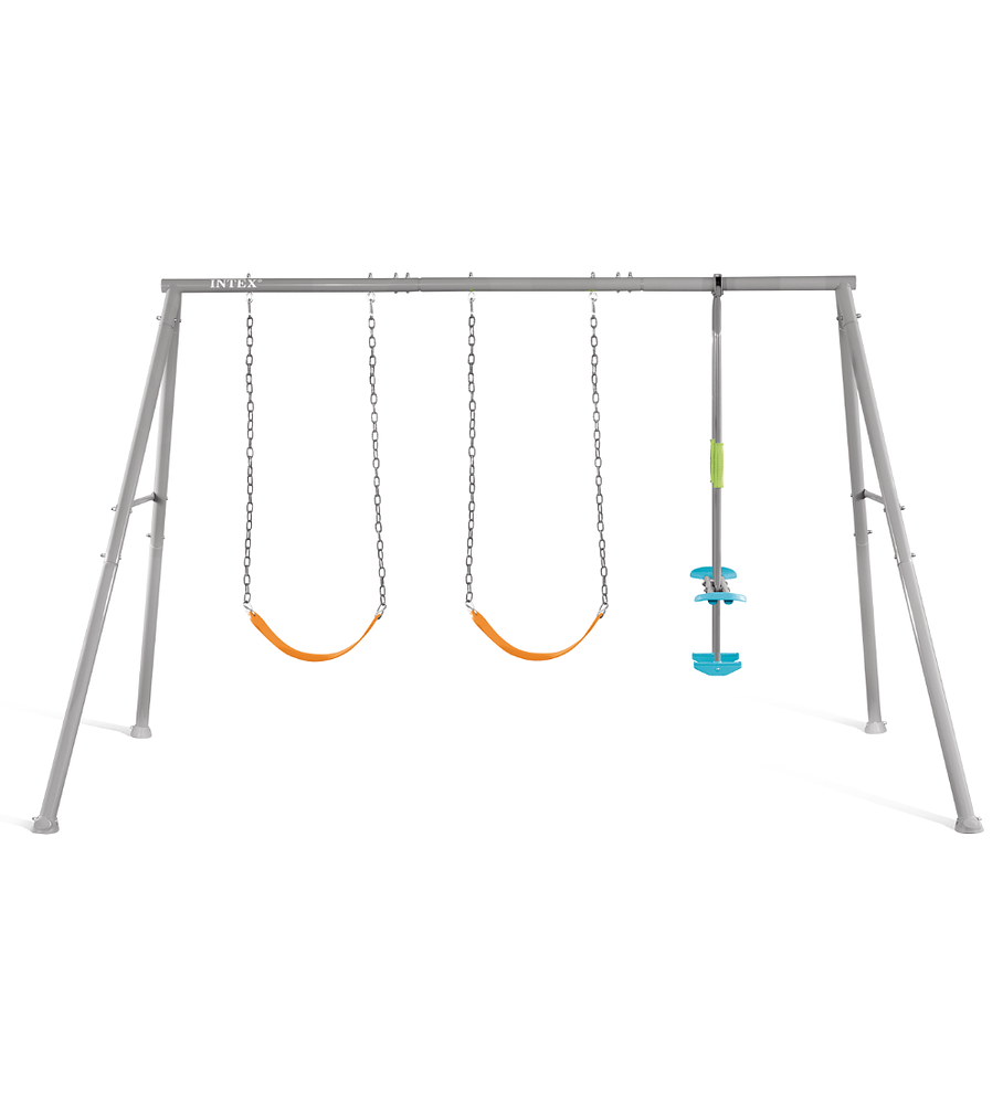 Set Columpio de 3 Accesorios Intex Three Feature Swing Set Gris Mod 1