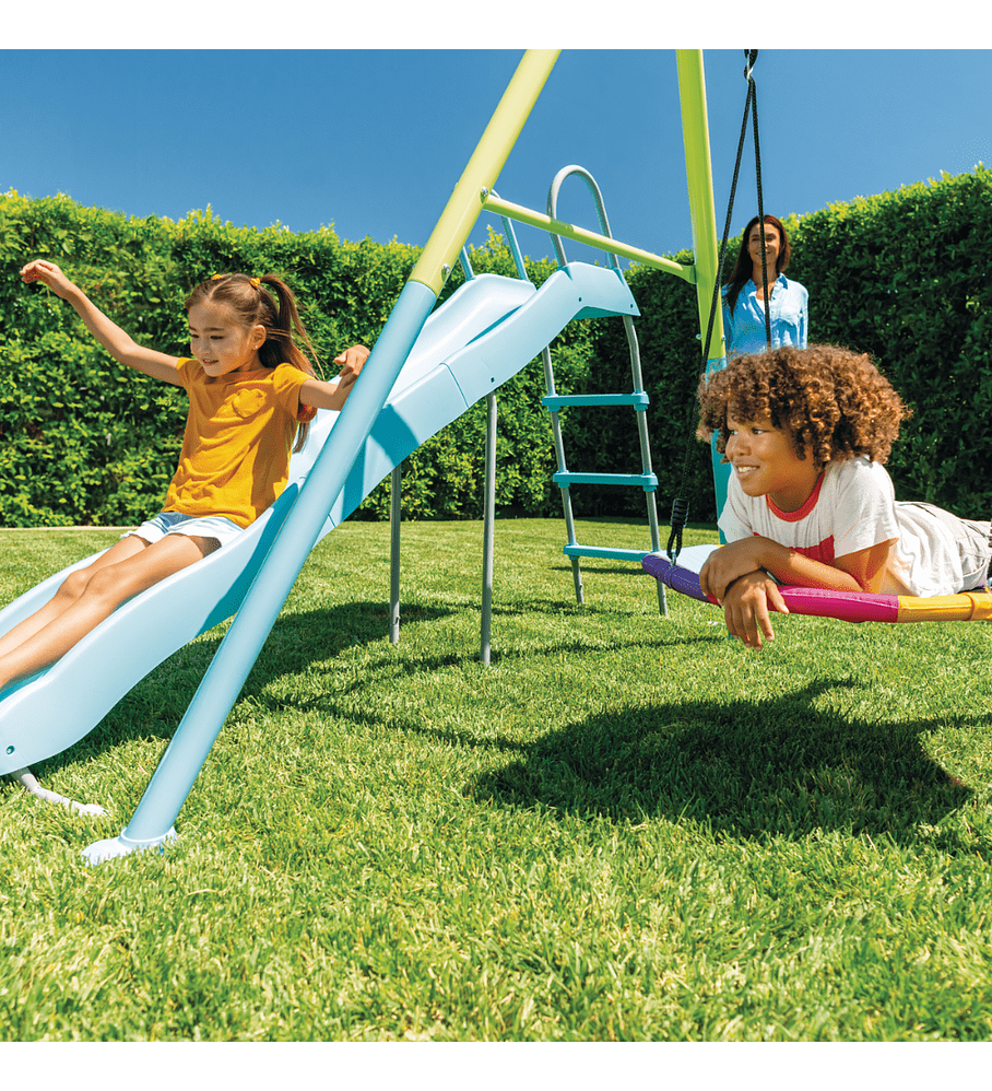 Set Columpio de 5 Accesorios Intex Five Feature Swing Set Verde Azul