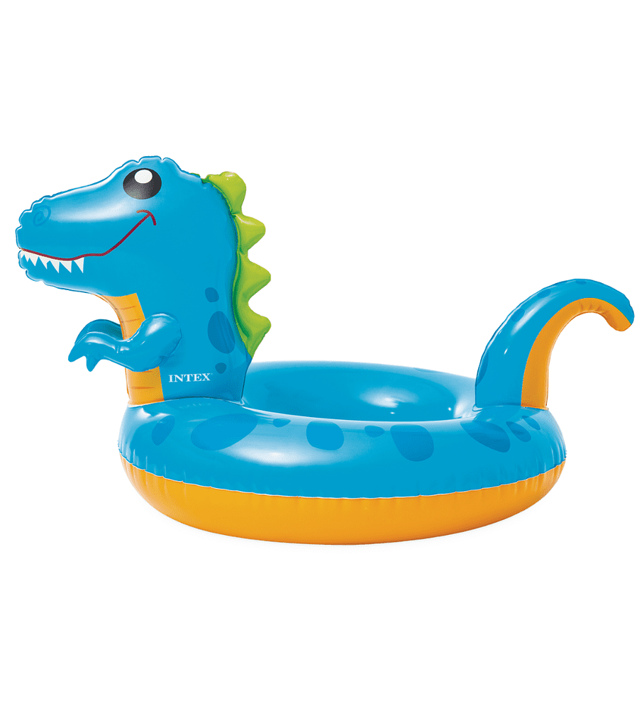 Flotador Inflable Redondo Intex Dinosaurio 58 Cm Big Animal Ring