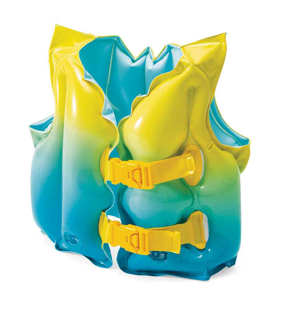 Flotador Inflable Bebé Intex Chaleco Laguna Azul Capacidad 23 Kg Blue Lagoon