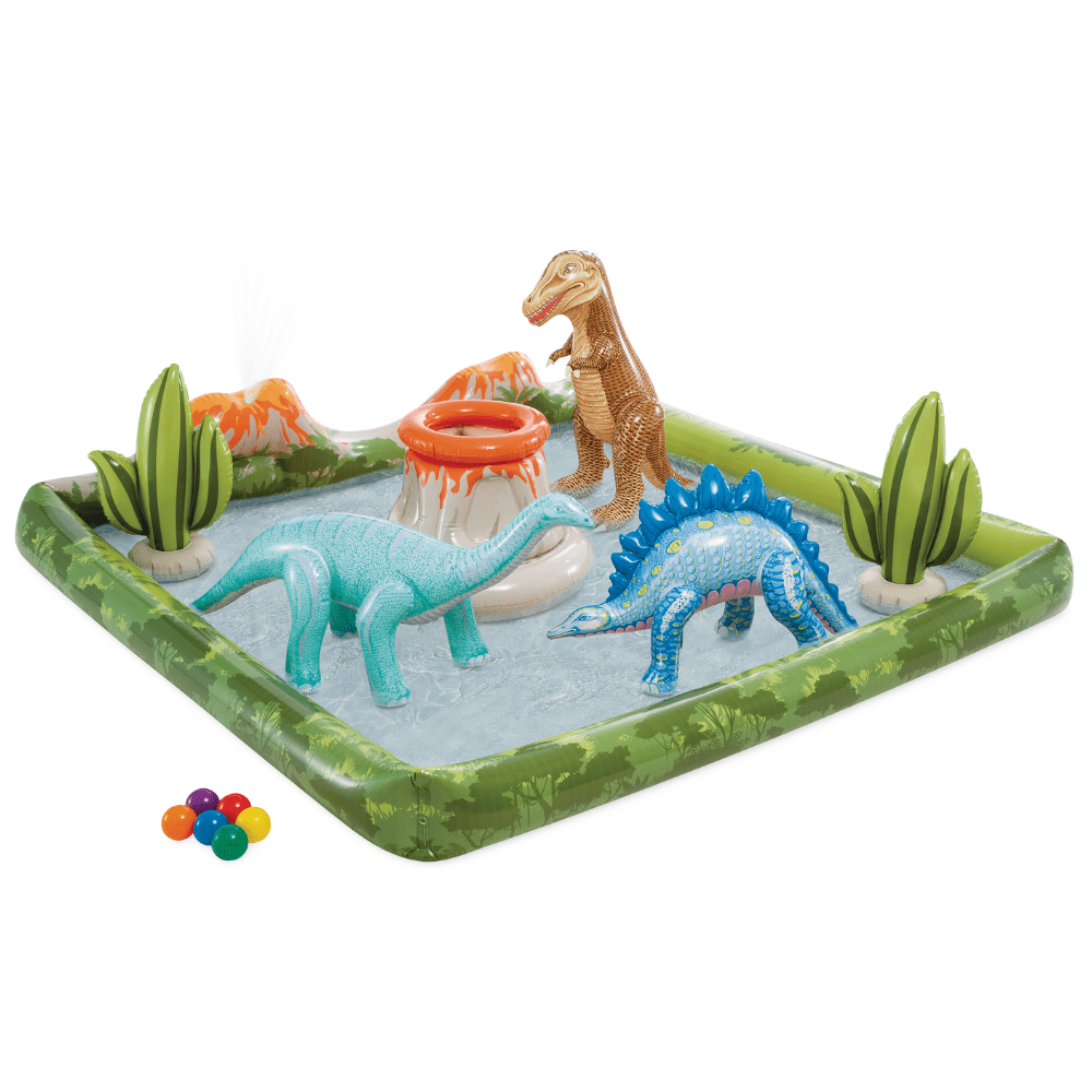 Dinosaurio Tiranosaurio Inflable Intex Jurassic Dino Pals