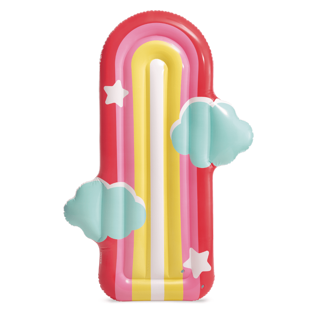 Colchoneta Inflable Nubes Y Estrellas Intex