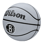 Balón Basketball Wilson NBA Team Tribute Solid Brooklyn Nets Tamaño 7 3