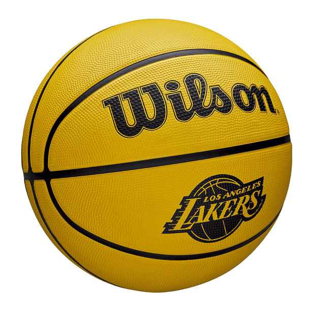 Balón Basketball Wilson NBA Team Tribute Solid Los Angeles Lakers Tamaño 7