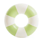 Flotador Inflable Redondo Intex 91 Cm Coastal Cabana Tube Verde 1