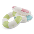 Flotador Inflable Redondo Intex 91 Cm Coastal Cabana Tube Verde 6