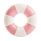 Flotador Inflable Redondo Intex 91 Cm Coastal Cabana Tube Rosado 1