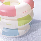 Flotador Inflable Redondo Intex 91 Cm Coastal Cabana Tube Azul 8