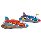 Flotador Inflable Intex Avion con Pistola de Agua 117x104 Cm Jet Fighter Ride On Rojo 7