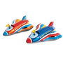 Flotador Inflable Intex Avion con Pistola de Agua 117x104 Cm Jet Fighter Ride On Azul 7