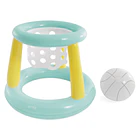 Juego Piscina Inflable Intex Aro de Basketball Mega Floating Hoops + Pelota Inflable 1