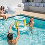 Juego Piscina Inflable Intex Aro de Basketball Mega Floating Hoops + Pelota Inflable 2