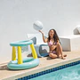 Juego Piscina Inflable Intex Aro de Basketball Mega Floating Hoops + Pelota Inflable 7