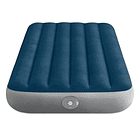 Colchón Inflable Intex 1.5 Plazas 99x191x25 Cm con Bomba Recargable Prestige Downy Airbed 3