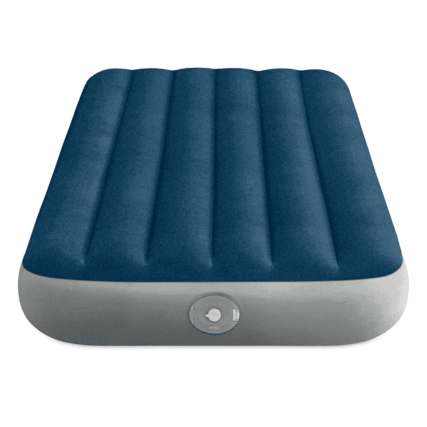 Colchón Inflable Intex 1.5 Plazas 99x191x25 Cm con Bomba Recargable Prestige Downy Airbed 3