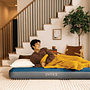 Colchón Inflable Intex 1.5 Plazas 99x191x25 Cm con Bomba Recargable Prestige Downy Airbed 2