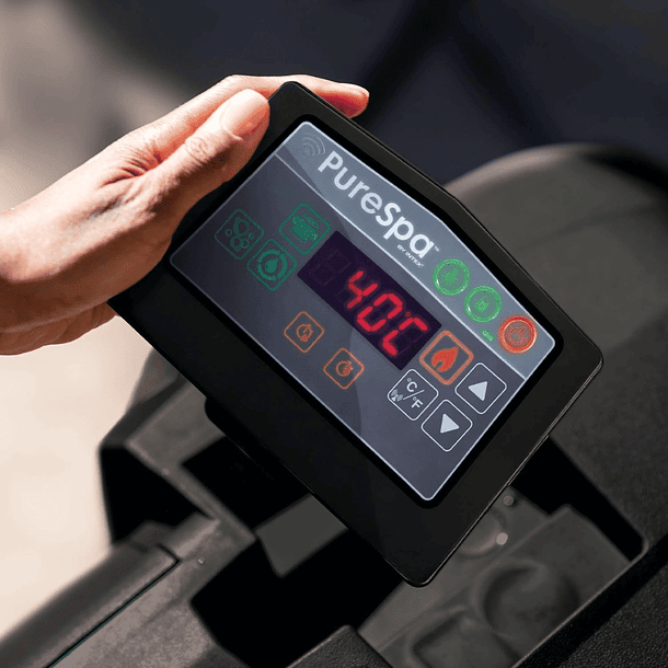 Spa Hot Tub Luminoso Inflable Intex Glow Deluxe 4 Personas 9