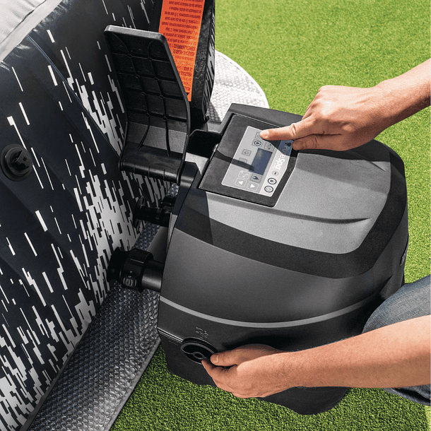 Spa Hot Tub Luminoso Inflable Intex Glow Deluxe 4 Personas 13