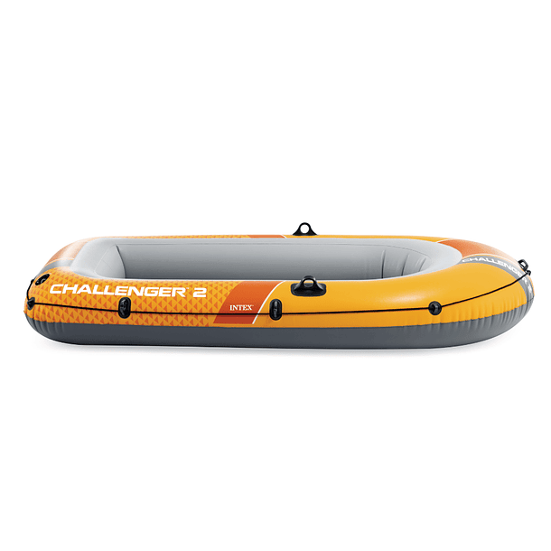 Bote Inflable Intex Challenger 2 Set Capacidad 200 Kg + Remos + Inflador 3