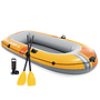 Bote Inflable Intex Challenger 2 Set Capacidad 200 Kg + Remos + Inflador 1