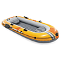 Bote Inflable Intex Challenger 3 Set Capacidad 320 Kg + Remos + Inflador 4