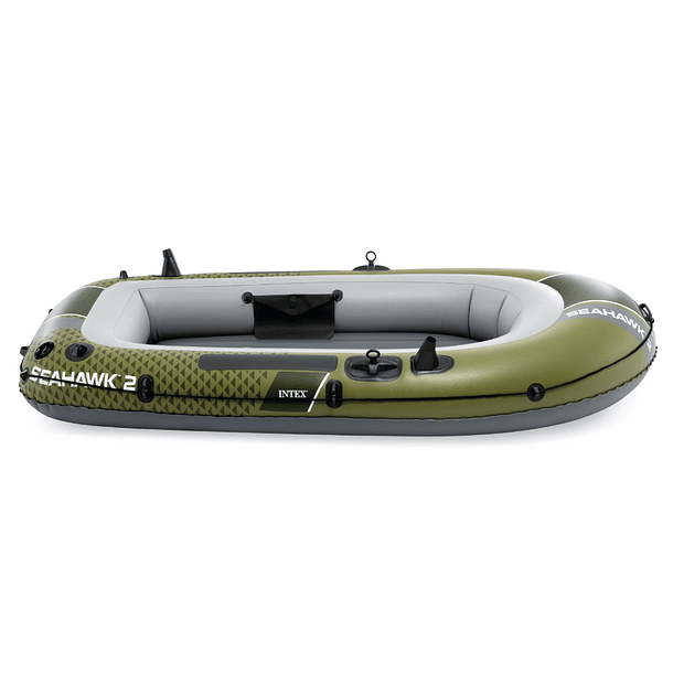Bote Inflable Intex Seahawk 2 Set Capacidad 240 Kg + Remos + Inflador
