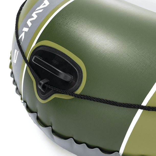 Bote Inflable Intex Seahawk 2 Set Capacidad 240 Kg + Remos + Inflador 8