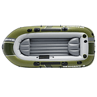 Bote Inflable Intex Seahawk 3 Set Capacidad 360 Kg + Remos + Inflador 4