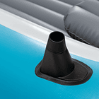 Bote Inflable Intex Excursion 4 Set Capacidad 500 Kg + Remos + Inflador 10