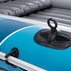 Bote Inflable Intex Excursion 4 Set Capacidad 500 Kg + Remos + Inflador 13