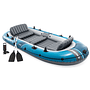 Bote Inflable Intex Excursion 5 Set Capacidad 600 Kg + Remos + Inflador 1