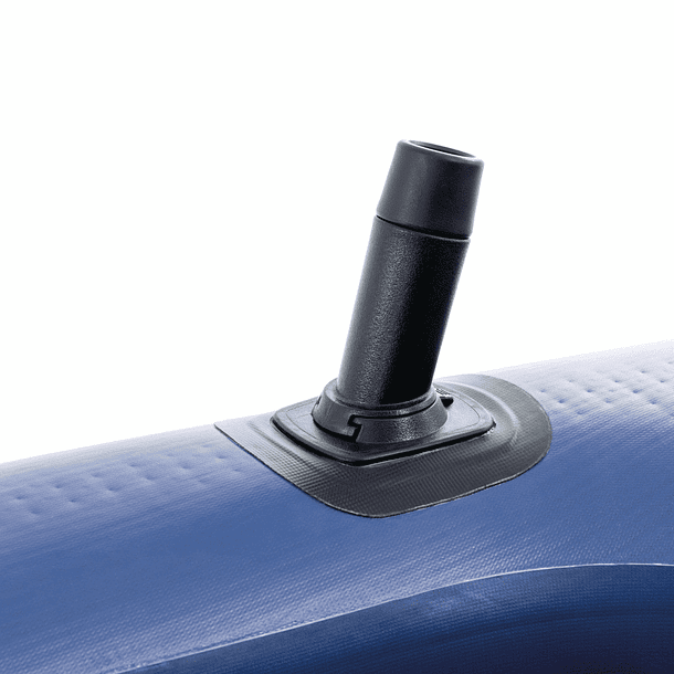 Kayak Inflable Intex Dakota Quest Capacidad 1 Persona + Remos + Inflador Sit-on-top 8