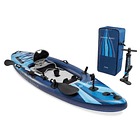 Kayak Inflable Intex Dakota Quest Capacidad 1 Persona + Remos + Inflador Sit-on-top 7