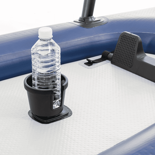 Kayak Inflable Intex Dakota Quest Capacidad 1 Persona + Remos + Inflador Sit-on-top 13