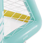 Juego Piscina Inflable Intex Arco Fútbol y Waterpolo Fun Goals + Pelota Inflable Celeste Amarillo 4