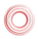 Flotador Inflable Redondo Intex con Sujetadores 91 Cm Striped Dreams Rosado 1