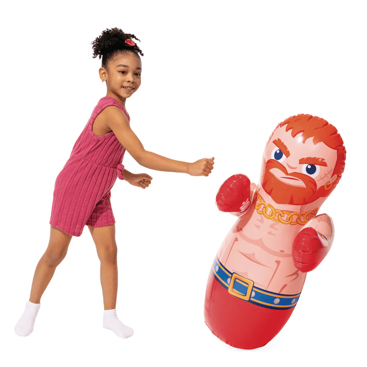 Boxeador Porfiado Inflable Intex 3-D Bop Bags