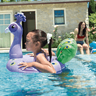 Flotador Inflable Redondo Intex Pavo Real 58 Cm Big Animal Ring 2