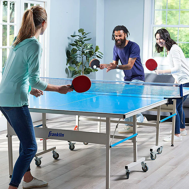 Pelotas de Tenis de Mesa Franklin Sports 40mm 3 Estrellas Pack 6 Ping Pong 5