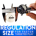 Pelotas de Tenis de Mesa Franklin Sports 40mm 3 Estrellas Pack 6 Ping Pong 4